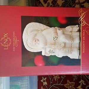 Lenox holiday santa